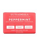 SUNAROMA Soap - 8.5oz (Peppermint Oil & Rosemary) - Buy Online on GoSupps.com