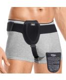 Buy Hilph Inguinal Hernia Belt for Men & Women - Flexible Support with Removable Compression & Gel Cooling Pads for Pain Relief - Buy Online on GoSupps.com