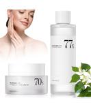 Heartleaf 77% Soothing Toner & 70% Calming Cream - Korean Skin Care for Sensitive Skin | Moisture-Giving Calming Toner - Buy Online on GoSupps.com