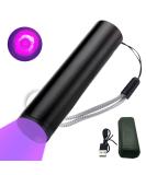 YZYOE Rechargeable 365 nm Black Light UV Flashlights Black Light for Pet Urine Detection UV Lamp UV Flashlights Black Light Flashlight Mini HIGH Definition Ultraviolet. - Buy Online on GoSupps.com
