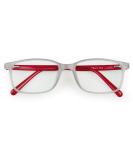 Kids Blue Light Glasses for Ages 5-16 | Anti Eyestrain Computer TV Phone Tablet Glasses for Boys & Girls - Red & Gray - Buy Online on GoSupps.com