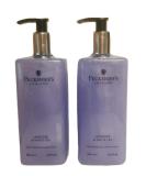Pecksniffs England Moisturizing Hand Wash Set - Lavender & White Tea 16.9 oz - 2 Pack with Black/Silver Pump - International Shipping - Buy Online on GoSupps.com