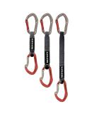 DMM Alpha Sport Express Set - Titanium/Red 25cm | Best International Shipping for Climbing Gear - Buy Online on GoSupps.com