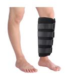 Shank Calf Support Night Splint & Fibula Fracture Orthosis - Adjustable Wrap Sleeve Belt Protector (M) | International Shipping - Buy Online on GoSupps.com