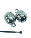 Falconry Lahore Nickel plated Bells (pairs)(size 5) inc cable tie - Buy Online on GoSupps.com