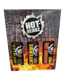 Hot Headz BBQ & Grilling Hot Sauce Gift Set - 3x 148ml Spicy Sauces for BBQ & Oven Dishes - Buy Online on GoSupps.com