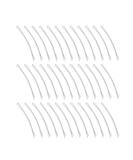 Beaupretty 100 Pieces Long Flat Bobby Pins - Metal Hair Clips for Women & Girls (White) | Perfect Hair Accessories for All Styles - Buy Online on GoSupps.com