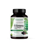 Elderberry + PureWay C + Zinc - 60 Vegan Caps | Immune Support by Emerald Laboratories - Buy Online on GoSupps.com