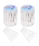 200 White Disposable Cosmetic Spatulas for Skin Care and Makeup Application - Buy Online on GoSupps.com