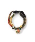 Chirimen Plum Blossom Cat Collar, Handcrafted in Japan, 1 Size fits All, Kimono Fabric  Green - Buy Online on GoSupps.com