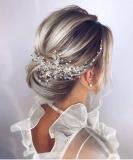 Denifery Crystal Bridal Headband - Wedding Hair Piece & Accessories (Silver) - Buy Online on GoSupps.com