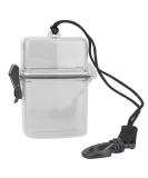 Keenso Diving Seal Box - Waterproof Plastic Dry Box for Underwater Diving - Transparent with Rope Hook - Gray - Buy Online on GoSupps.com
