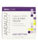 Andalou Naturals Face Cream Lift & Firm with Hyaluronics - Anti-Aging Hydration for All Skin Types  - Buy Online on GoSupps.com