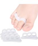 DYKOOK Hammer Toe Straightener Set - 6 PCS Toe Corrector Gels for Crooked Toes | 3 Loop Design for Joint Realignment | Gel Splints for Cushion Support - Buy Online on GoSupps.com