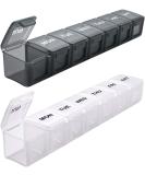 TookMag Extra Large Pill Organizer - 7 Day XL Weekly Pill Box for Vitamins, Fish Oil & Supplements - Buy Online on GoSupps.com