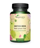 Red Yeast Rice Capsules Vegavero | 2.9mg Monacolins | Cholesterol & Blood Circulation Support | 180 Vegan Capsules - Buy Online on GoSupps.com