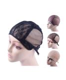 YANTAISIYU Double Lace Wig Cap - Adjustable Swiss Lace Hairnet for Wig Making (Black L 56cm - Buy Online on GoSupps.com