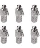 SUSSURRO 6 Pack Pet ID Tags Tag Barrel Tube with Address Name Label Anti -Lost Dog Cat ID Tag for Collar Of Dog Cat - Buy Online on GoSupps.com