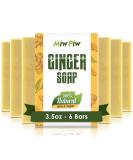 Miw Piw Ginger Soap Lymphatic Drainage Pack 6 - Anti-Cellulite & Skin Tightening Formula - Natural Detox Soaps for Deep Cleansing & Rejuvenation - Type B - Buy Online on GoSupps.com