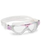 Aquasphere Vista Junior Swimming Goggles - 180 Degree Vision, Leak Free Seal, Anti-Fog, Pink - Buy Online on GoSupps.com