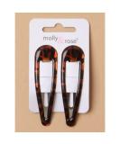 Arranview Jewellery Long Tort Brown Hair Clips Set - Snaps, Slides, Bendies - Buy Online on GoSupps.com