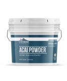 Earthborn Elements Acai Berry Powder 5 lb - Gluten-Free & BPA-Free Resealable Bucket - Buy Online on GoSupps.com