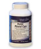 Vital Earth Minerals Humic Caps - Vegan Multimineral Supplement - 120 Plant-Based Capsules for Ionic Trace Minerals - 30 Day Supply - Buy Online on GoSupps.com