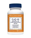 CoQ-10 200mg - Supports Heart Health & Energy Production | The Vitamin Shoppe | 120 Capsules - Buy Online on GoSupps.com