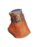 Magnetic Hematite Anklet for Swelling Relief and Lymphatic Drainage - Energy Healing Bracelet for Pain and Anxiety - Unisex Beach Anklet - Buy Online on GoSupps.com