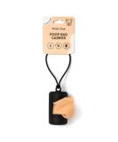 Wild One Dog Poop Bag Holder & Dispenser | Leak Proof & Easy Twist Top | Includes 1 Roll | Black - Buy Online on GoSupps.com