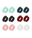 12 PCS Earplugs Pack - Noise Reduction Silicone Loops for 5 dB Mute | Comfortable Quiet Earplugs for Sleeping & Travel - Buy Online on GoSupps.com