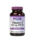 Bluebonnet Nutrition Vitamin E 400 IU (268 mg) Mixed Tocopherols Softgels, Free Radical Portection & Cardiovascular Support, Gluten-Free, Dairy-Free, Softgels, Servings, 100 Count - Buy Online on GoSupps.com