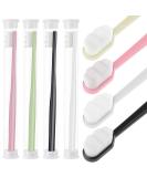Extra Soft Toothbrush for Sensitive Gums - 20000 Soft Nano Bristles for Pregnant Women, Elderly, Adults, Kids - Ideal for Braces - Available in Black, White, Green, Pink - Buy Online on GoSupps.com