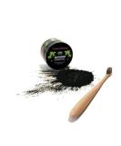 Activated Charcoal Teeth Whitening Powder - 100% Organic Fluoride-Free and Natural Toothpaste for Bright White Smile - Best Teeth Whitener Kit - Buy Online on GoSupps.com