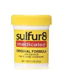 Sulfur8 Medicated Anti-Dandruff Hair & Scalp Conditioner 2 oz (Pack of 4) Treat Dandruff & Soothe Scalp | International Shipping Available - Buy Online on GoSupps.com