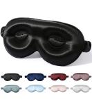 ZIMASILK Adjustable Pure Mulberry Silk Sleep Mask  3D Contoured Cup Eye Mask for Sleeping  Super Soft Breathable Blindfold  Perfect Blocks Light for Sleeping. (Black) - Buy Online on GoSupps.com