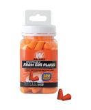 Walker's Foam Ear Plug Jar - 100 Count, Orange | Noise Reduction, Comfortable Fit - Buy Online on GoSupps.com