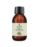 Pure World Natural Castor Oil 100ML..Cold & Freshly Pressed 100% Pure and Undiluted Hexane Free Eyebrows Nails Beard Hair Eyelash Growth Cruelty Free - Buy Online on GoSupps.com