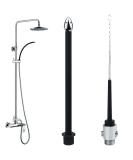 Silicone Shower Enema System - Reusable 2 Pack with On/Off Switch | Portable Enema Nozzle Kit for Men & Women | Compatible with Most Shower Systems - Buy Online on GoSupps.com