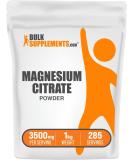 BulkSupplements.com Magnesium Citrate Powder - Magnesium Supplement - Magnesium Powder - Pure Magnesium Citrate - Magnesium Citrate Laxative - Magnesium for Women (1 Kilogram - 2.2 lbs) 2.2 Pound (Pack of 1) - Buy Online on GoSupps.com