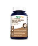 NusaPure Glucomannan 20,000mg 200 Vcaps - 20:1 Extract with BioPerine - Non-GMO & Gluten Free - Buy Online on GoSupps.com
