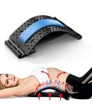 Back Stretcher & Pain Relief Device for Herniated Disc, Sciatica, Scoliosis - Lumbar Support Board for Lower & Upper Back - Black - Buy Online on GoSupps.com