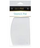 iCraft Deco Foil Stencil Pal - 3.75 x 5.2 - 2 Pack - Buy Online on GoSupps.com