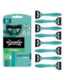WILKINSON SWORD - Xtreme 3 For Men | Sensitive | Pack of 8 Disposable Razors Grreen 8 count (Pack of 1) - Buy Online on GoSupps.com