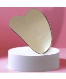 Stainless Steel Gua Sha Facial Massage Tool - Reduce Puffiness & Lift Skin | International Shipping - Buy Online on GoSupps.com