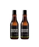 Redken Brews Daily Shampoo & Conditioner Set - Lightweight Cleanser for All Hair Types - 10 Fl Oz (Pack of 2) - Buy Online on GoSupps.com