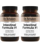 Dr. Schulze's Intestinal Formula #1 Colon Bowel Cleanse 90 caps - Pack of 2 (180 caps total) - Buy Online on GoSupps.com