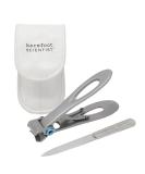 Easy-Trim Nail Clippers by Barefoot Scientist - Stainless Steel, 2 Piece Set - Buy Online on GoSupps.com