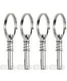 Leadrise 4 PCS 316 Stainless Steel Quick Release Boat Pins 1/4 x 1 Grip Bimini Top Pin Marine Hardware - Buy Online on GoSupps.com