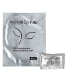 Buy 100 Pairs Eyelash Extension Eye Pads | Lint Free Hydrogel Gel Under Eye Patches for DIY Beauty | Includes Transparent Cosmetic Bag - Buy Online on GoSupps.com